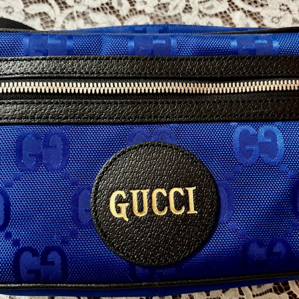 Gucci Off The Grid Blue Belt Bag (fanny pack)